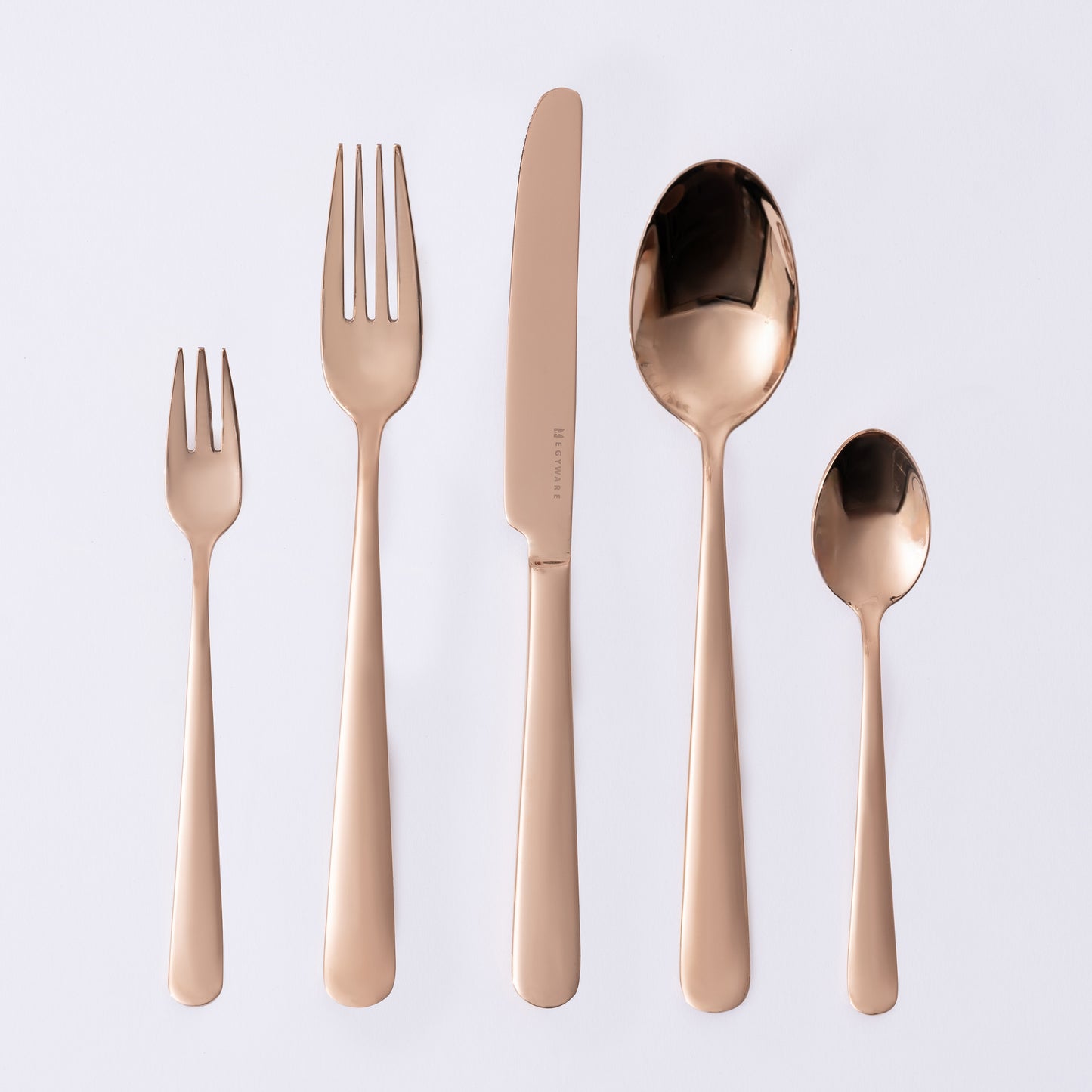Contempo 30 Piece Cutlery Set - Rose Gold